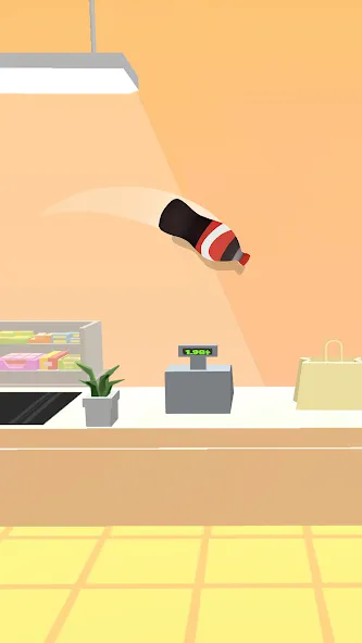 Скачать взлом Bottle Jump 3D на Андроид — Много денег — скриншот 3 Скачать взлом Bottle Jump 3D на Андроид — Много денег — скриншот 3