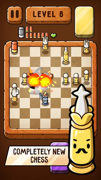 Скачать Bullet Chess: Board Shootout MOD APK — Все открыто — скриншот 3