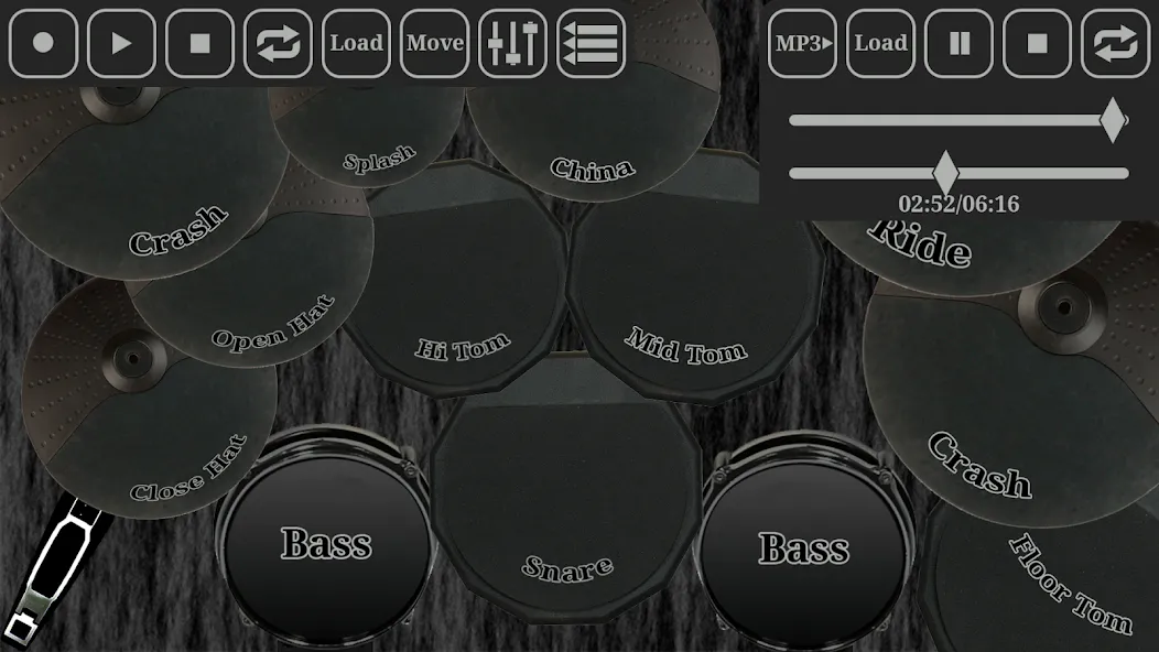 Drum kit (Drums) free (Мод Все открыто и без рекламы) — скриншот 4