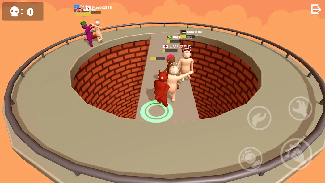 Взлом Noodleman.io 2 - Fight Party — Много денег — скриншот 1