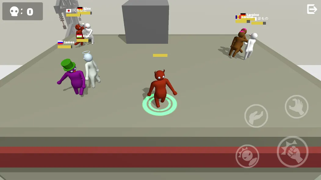 Взлом Noodleman.io 2 - Fight Party — Много денег — скриншот 2