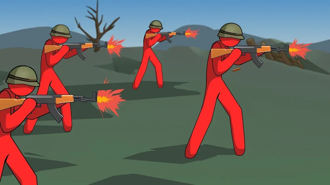 Скачать Stickman History Battle — Модификация Много денег — скриншот 1