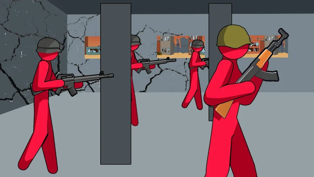 Скачать Stickman History Battle — Модификация Много денег — скриншот 3