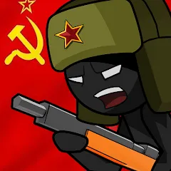 Скачать Stickman WW2 — Модификация Много денег и кристаллов