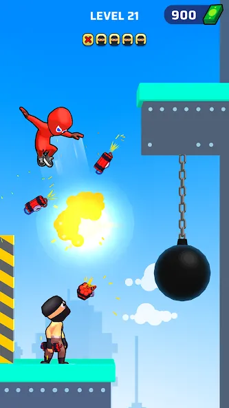 Скачать Web Master: Stickman Superhero — Последняя версия (Много денег) — скриншот 4