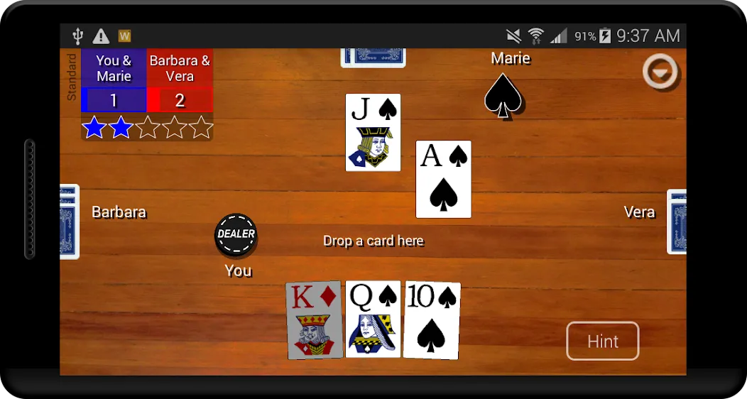 Euchre Card Classic (Мод Все разблокировано) — скриншот 2