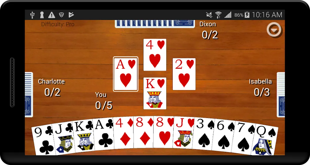 Скачать Spades Card Classic на Android — Много денег — скриншот 1