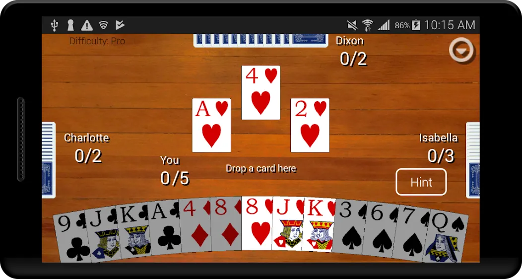 Скачать Spades Card Classic на Android — Много денег — скриншот 3