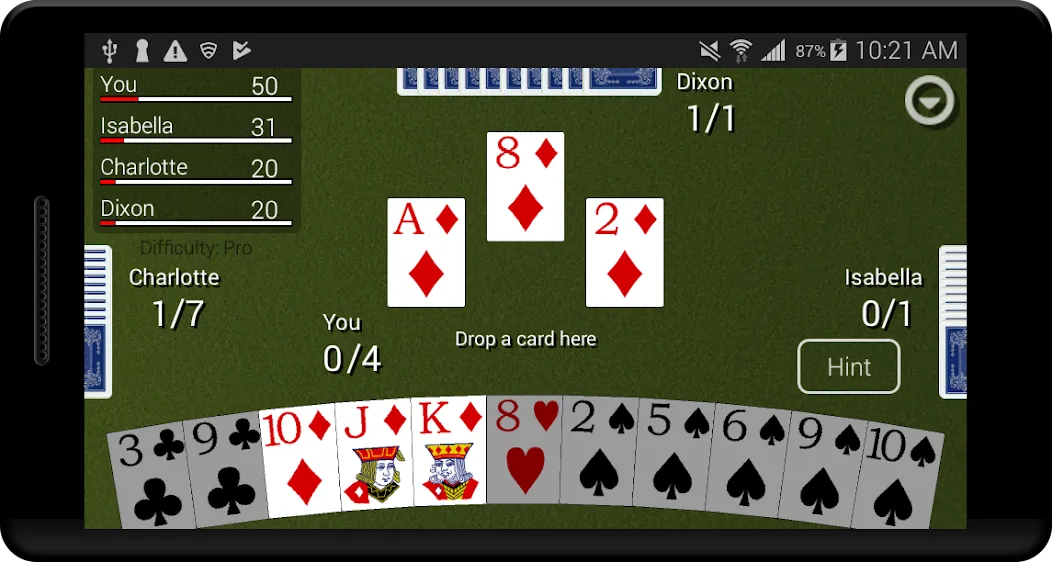 Скачать Spades Card Classic на Android — Много денег — скриншот 5