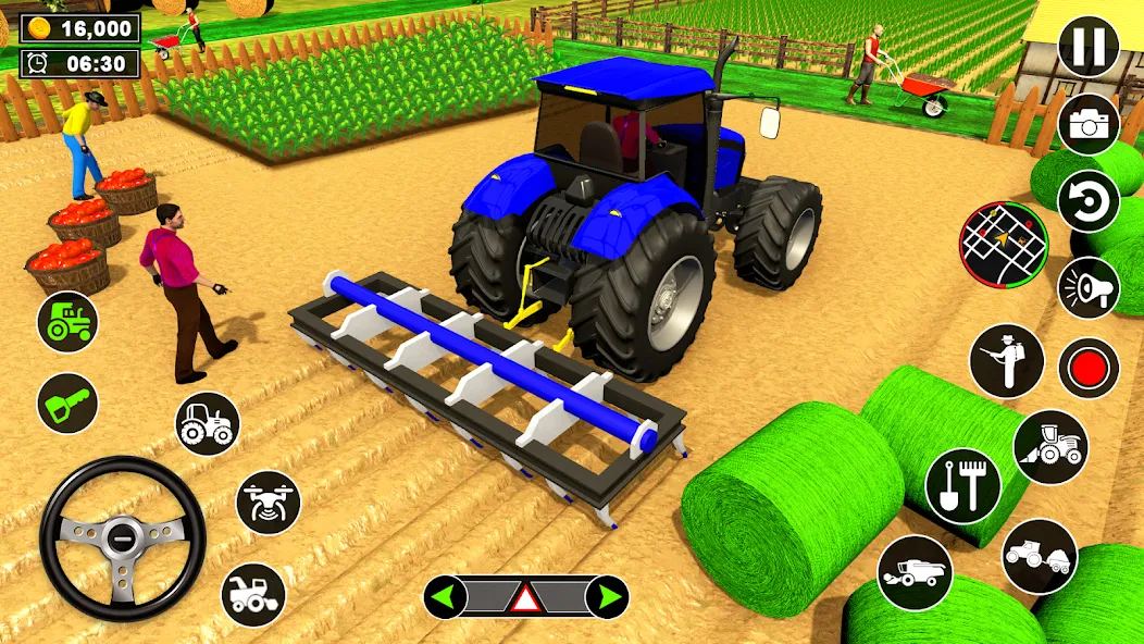 Скачать взломанную Real Tractor Driving Simulator — Много денег — скриншот 2