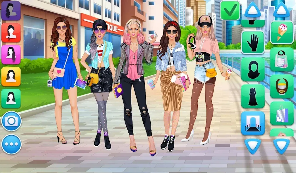 College Girls Team Makeover на Андроид — Много денег и всё открыто — скриншот 5