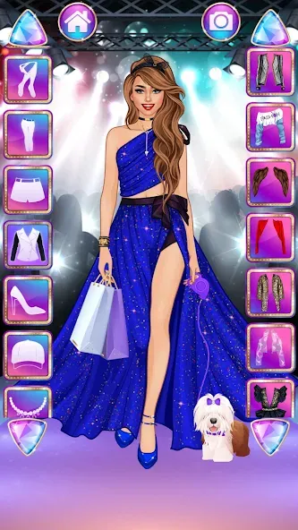 Скачать Superstar Career: Dress Up на Android — Много денег — скриншот 2