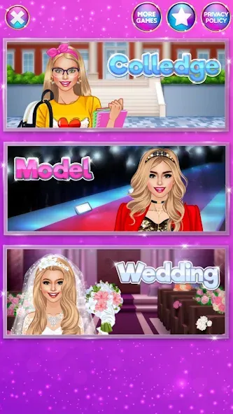 Скачать Superstar Career: Dress Up на Android — Много денег — скриншот 4