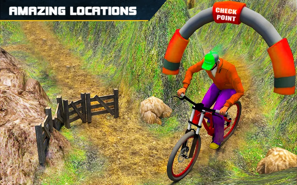 BMX Boy Bike Stunt Rider Game на Андроид — Мод Много денег — скриншот 4