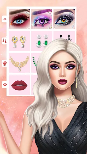 Скачать взлом DIY Makeup: Beauty Makeup Game на Андроид — Все открыто — скриншот 2
