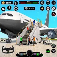 Скачать Airplane Simulator Plane Games на Android — Много денег