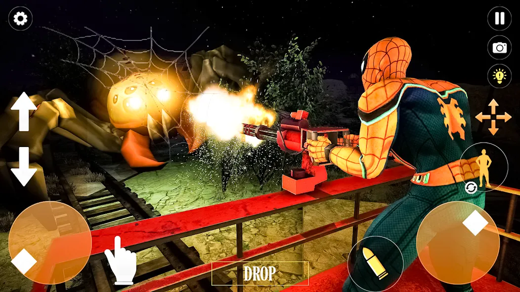 Взломанная Horror Spider : Scary Train на Андроид — Бессмертие и Все поезда разблокированы — скриншот 2