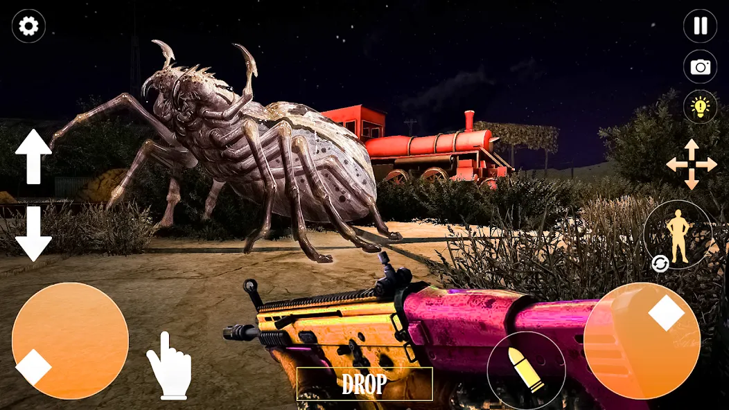 Взломанная Horror Spider : Scary Train на Андроид — Бессмертие и Все поезда разблокированы — скриншот 5