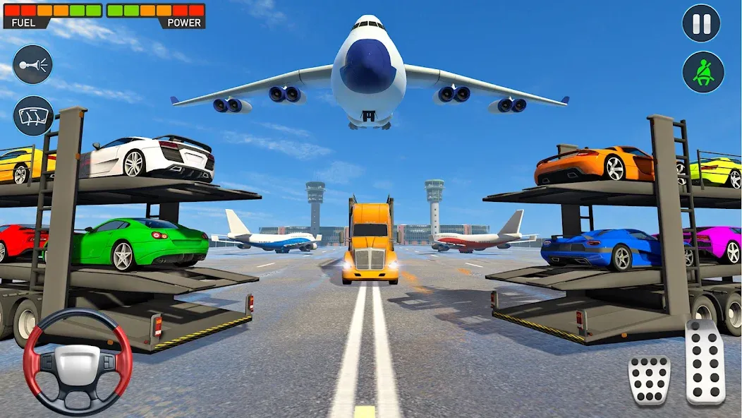 Скачать взлом Aeroplane Games 3d & Airplane на Андроид — Много денег — скриншот 1