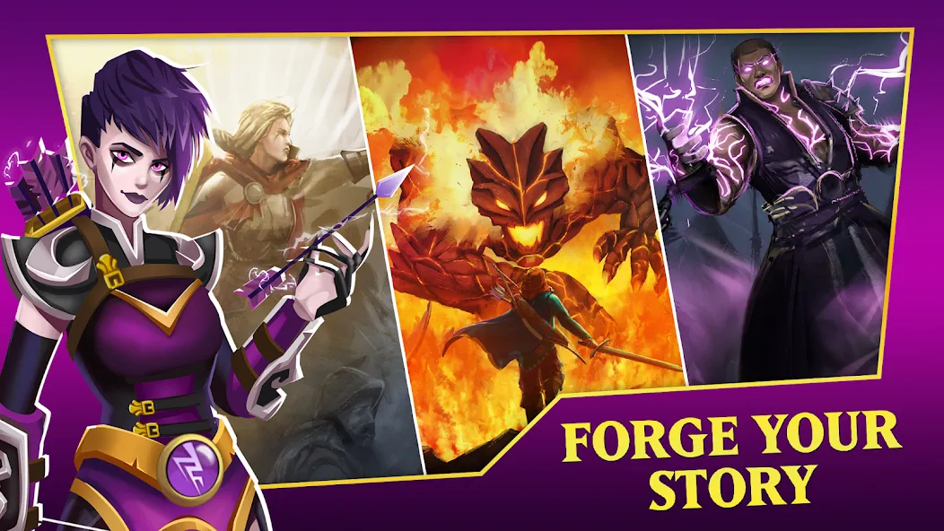 Скачать Hero Legacy: Adventure RPG с модом — Много денег — скриншот 4