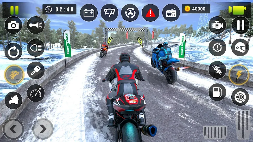 Bike Racing Games - Bike Game MOD — Много денег на Андроид — скриншот 3