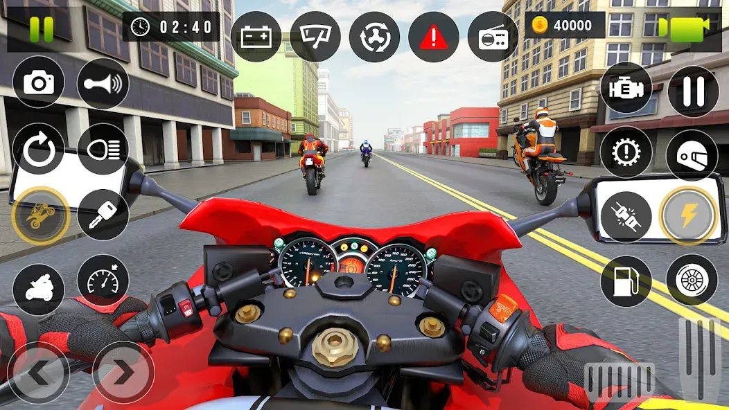Bike Racing Games - Bike Game MOD — Много денег на Андроид — скриншот 4