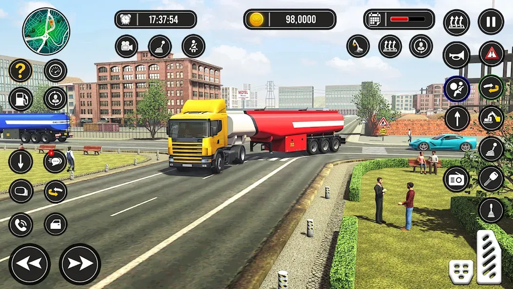 Скачать Truck Simulator - Truck Games (Мод: Много денег и без рекламы) на Андроид — скриншот 4