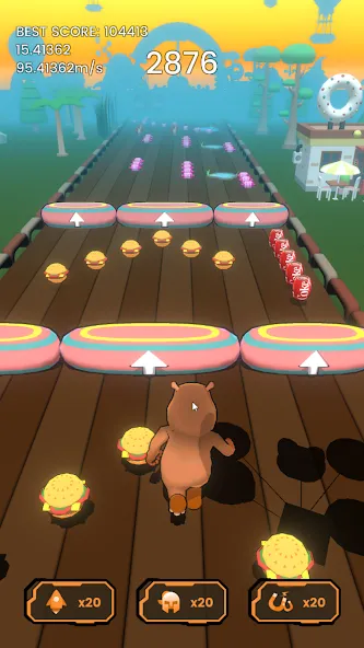 Hippo Dash — Много денег — скриншот 1