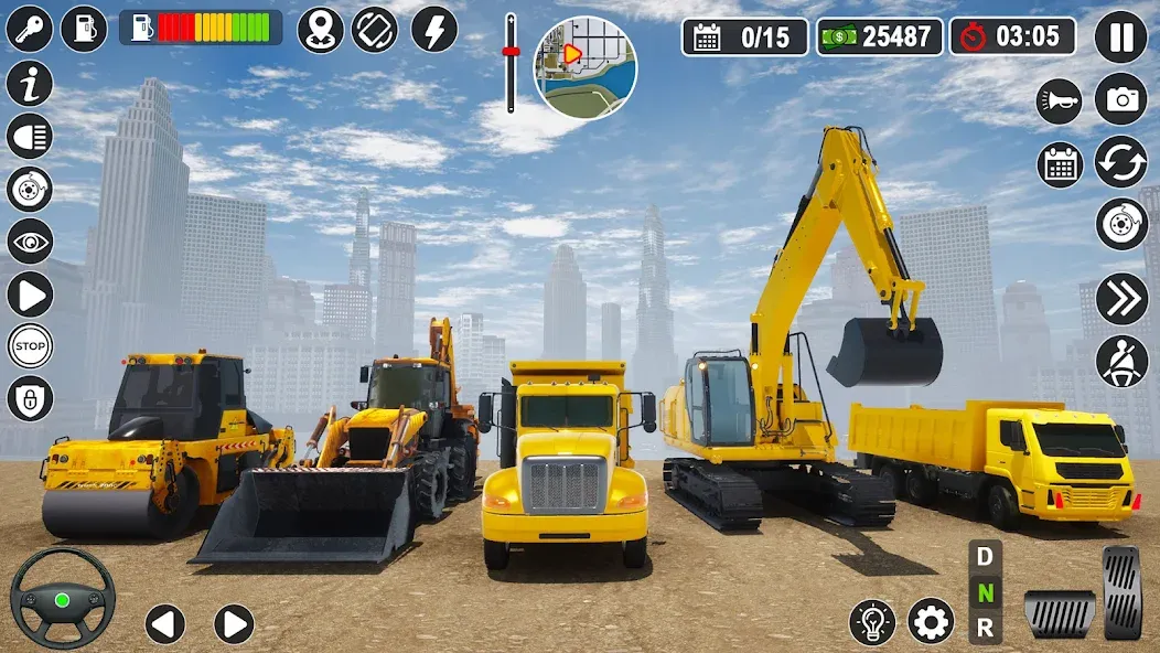 Скачать взлом Construction Games Simulator на Андроид — Много денег — скриншот 3