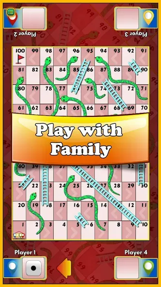 Snakes and Ladders King на Андроид — Мод Всегда победа в костях — скриншот 2