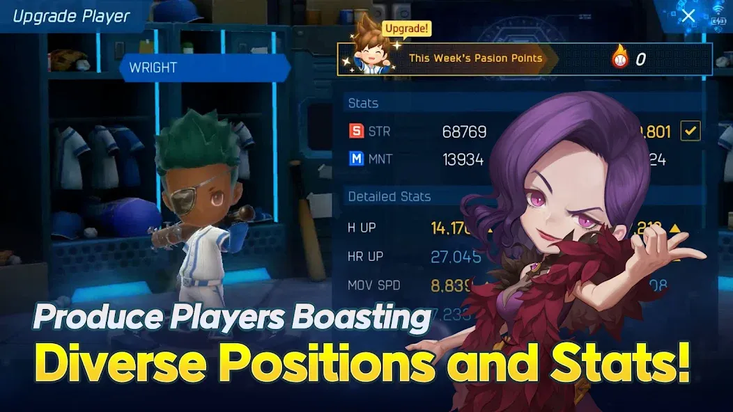 Baseball Superstars 2024 — Много денег и алмазов — скриншот 1