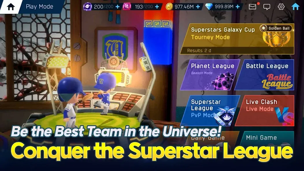 Baseball Superstars 2024 — Много денег и алмазов — скриншот 4