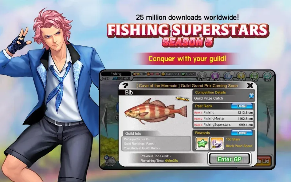 Скачать Fishing Superstars на Android — Много денег и бесконечная энергия — скриншот 2 Скачать Fishing Superstars на Android — Много денег и бесконечная энергия — скриншот 2
