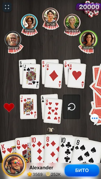 Взлом Durak Championship — Много денег — скриншот 5