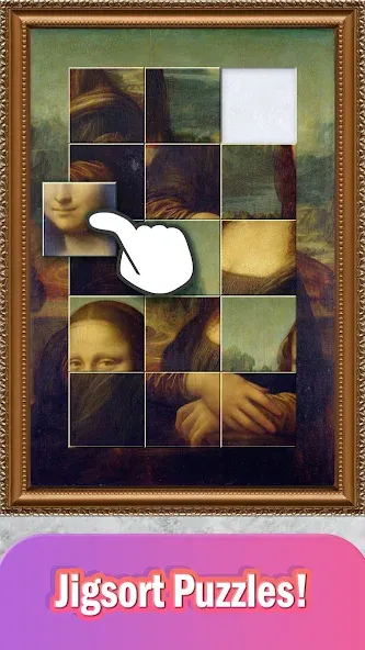 Jigsort Puzzles на Андроид — Все пазлы открыты и без рекламы — скриншот 1