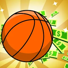 Взлом Idle Five Basketball tycoon — Много денег