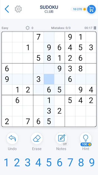 Скачать Sudoku Game - Daily Puzzles (Мод: Все подсказки и премиум разблокированы) на Андроид — скриншот 2