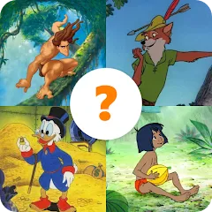 Скачать Guess Cartoon Character Quiz — С открытыми подсказками