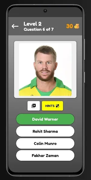 Скачать Cricket Quiz с модом — Все подсказки разблокированы — скриншот 5