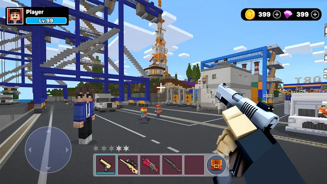 Gang Craft Mafia MOD APK — Много денег — скриншот 3