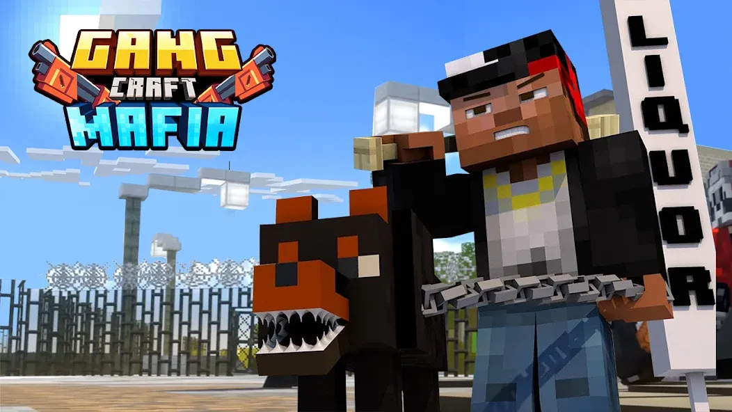 Gang Craft Mafia MOD APK — Много денег — скриншот 5