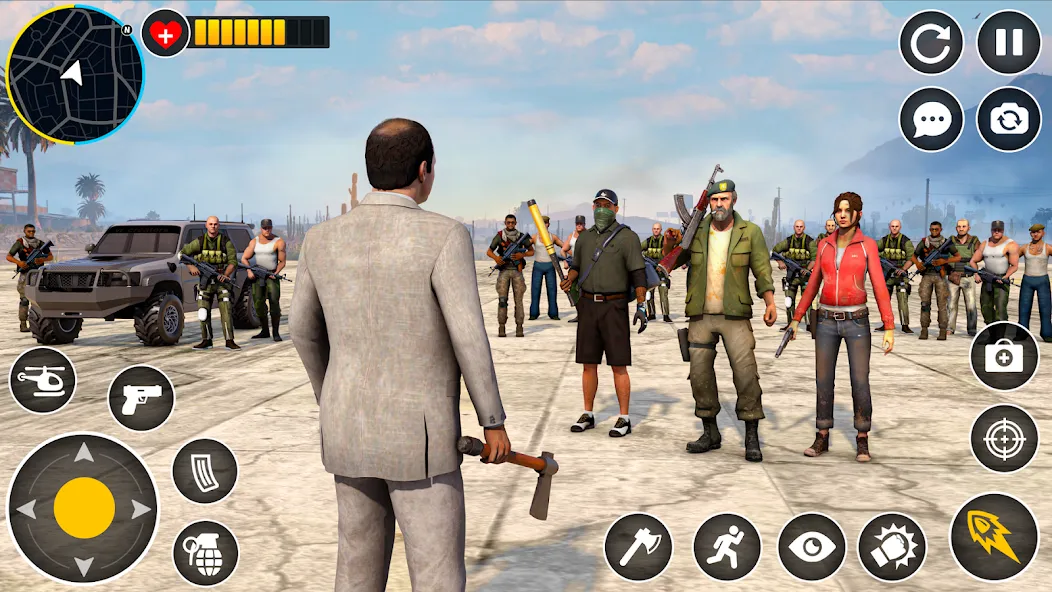 Grand Mafia Vegas Simulator Mod APK Много денег — Скачать на Андроид — скриншот 1