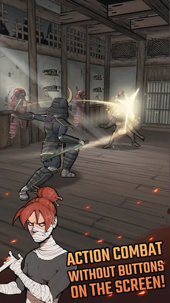 Demon Blade - Japan Action RPG — Мод: Много денег и бессмертие — скриншот 1