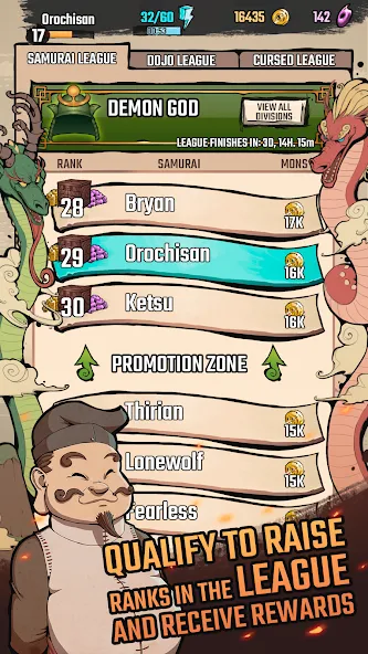 Demon Blade - Japan Action RPG — Мод: Много денег и бессмертие — скриншот 5