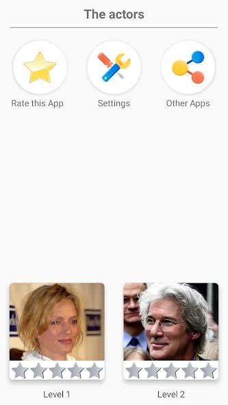 Hollywood Actors - Celebrities MOD APK на Android — Много денег — скриншот 1