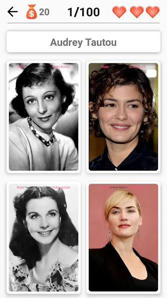 Hollywood Actors - Celebrities MOD APK на Android — Много денег — скриншот 2