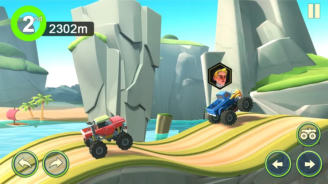 Monster Truck Crush (Мод Много денег) — скриншот 1 Monster Truck Crush (Мод Много денег) — скриншот 1