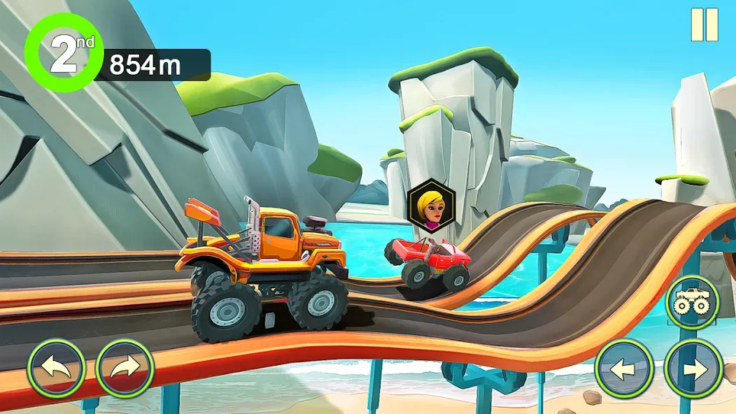 Monster Truck Crush (Мод Много денег) — скриншот 4 Monster Truck Crush (Мод Много денег) — скриншот 4