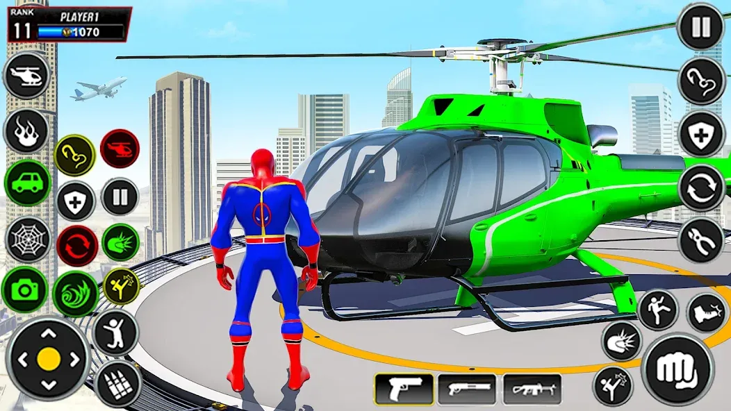 Скачать Miami Superhero: Spider Games с модом — Много денег — скриншот 2