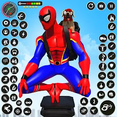 Скачать Miami Superhero: Spider Games с модом — Много денег